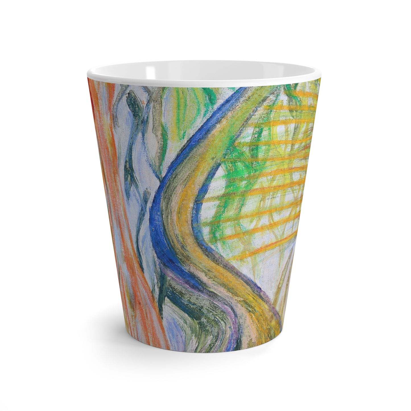 Divine Journeys of Healing Latte Mug